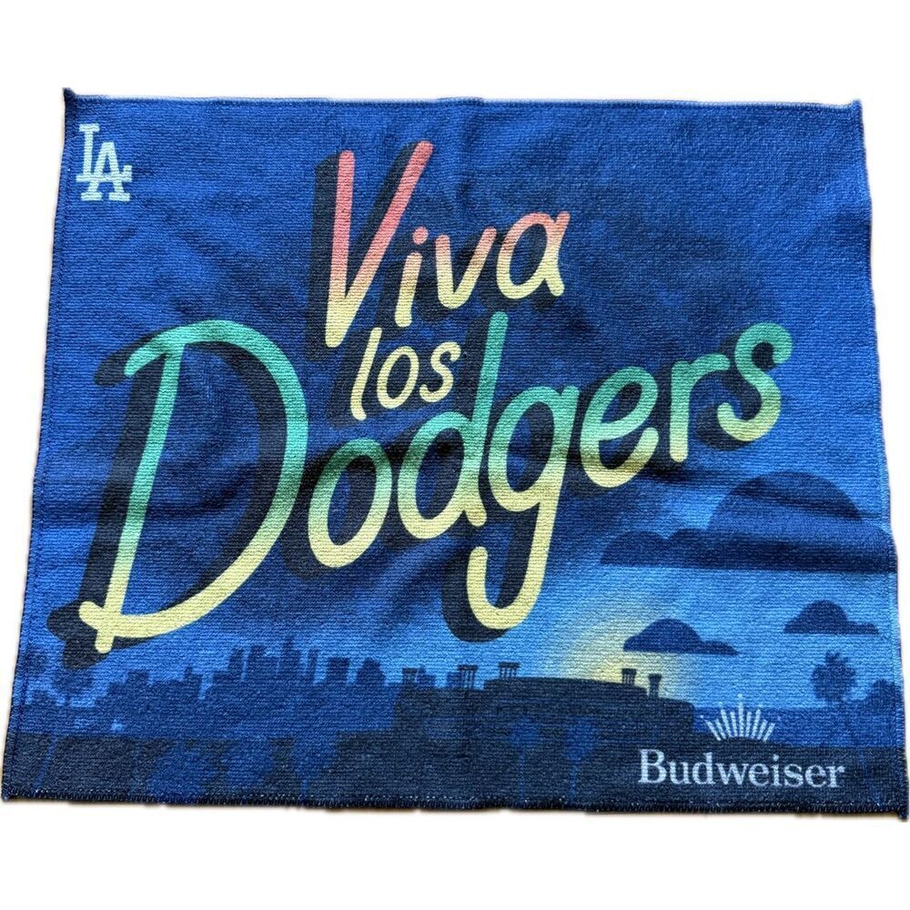 Dodgers Rally Towel 2025 Wild Card Game 2, SGA 10/1/25 - Viva Los Dodgers